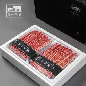 신라목장 프리미엄 LA갈비 4kg(2kg+2kg) 선물세트