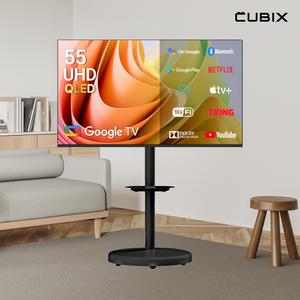 무빙큐빅스 삼탠바이미 55인치 QLED 4K UHD TV 블랙에디션 구글 스마트티비 스탠바이미 중소바이미 삼텐바이미