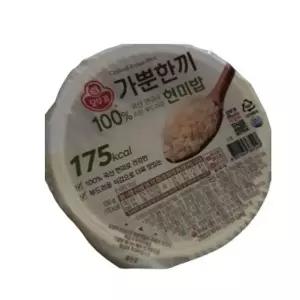 오뚜기 가뿐한끼 현미밥 150g x 30개(1박스)