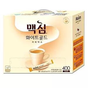 믹스 음료 맥심화이트골드 400T 인스턴트 커피 스틱 단백질
