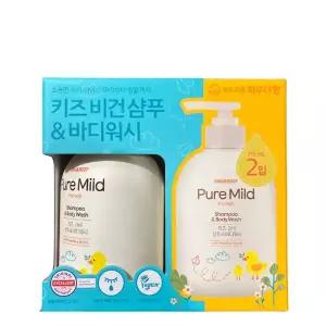 오가니스트 키즈 샴푸 앤 바디워시 715ml x 2개