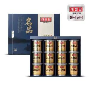 대천김 곱창캔김 선물세트 12캔