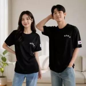 남자여름옷 반팔 육군 반팔티 체육대회 단체복 기능성 쿨링 티셔츠 남녀공용