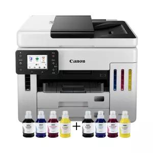 캐논 MAXIFY GX7192 잉크젯 팩스복합기 무한잉크 호환잉크 4색 2세트 / GX7092 후속모델