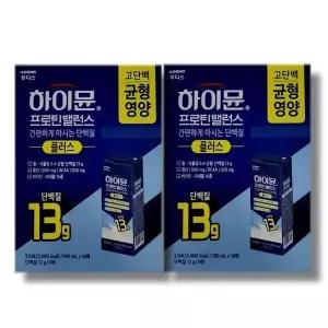 [하프클럽/기타]일동후디스 하이뮨 프로틴 밸런스 플러스 190ml x 16팩 2박스
