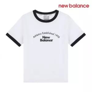 뉴발란스 여성용 반팔티 /u8- NBNEGCW252 10 / W 링거 반팔티(SLIM FIT)