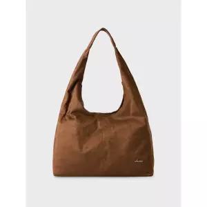 후아유 Synthetic Suede Shoulder Bag WHBGG4922A