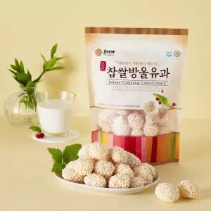 국산 미니 찹쌀방울유과 100g 전통한과 설 추석 명절 다과 간식