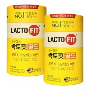 DE 락토핏 생유산균 골드 2g x 50포 2통