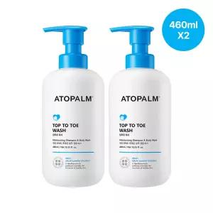 아토팜 탑투토 워시 460ml, 2개