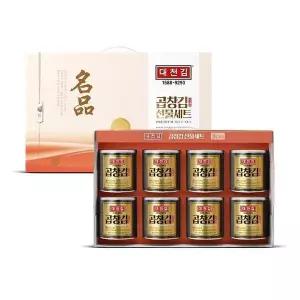 [셀러허브]대천김 명품 캔김 선물세트 8캔 (S50740451)