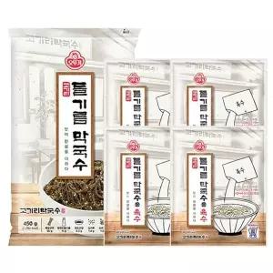 [오뚜기] 고기리 들기름막국수+육수 4개 세트, 1.65kg, 1개[36176033]