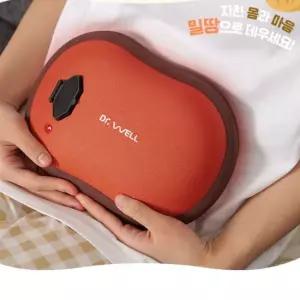 닥터웰 피넛 돌찜질기 DWH-179 전용 복대 포함 밀착땅콩 허리 온열 무선 세라믹 찜질팩