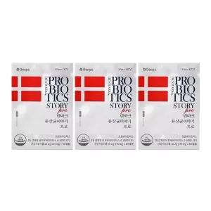 덴프스 덴마크 유산균이야기 프로 장유산균 170mg 60캡슐 3개 Ss