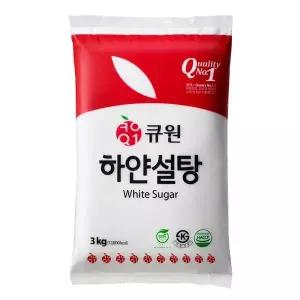 삼양사 큐원설탕 정백당3KG
