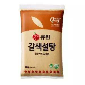 삼양사 큐원설탕 황백당3KG