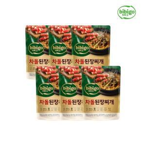 비비고 차돌 된장찌개 460G 6개