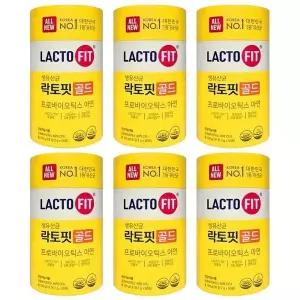 종근당건강 락토핏 생유산균 골드 2g50포6통 hism