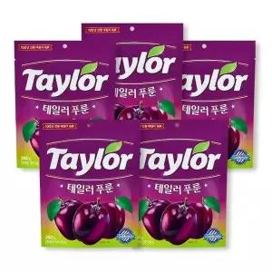 [셀러허브]테일러푸룬 공식 푸룬 건자두 250g x 5봉 (S50777992)