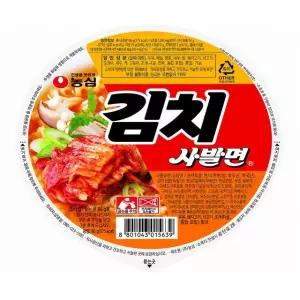농심 김치사발면 86g X 24개