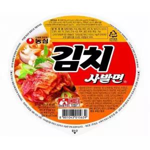 [NS홈쇼핑]농심 김치사발면 86g X 24개[36180005]