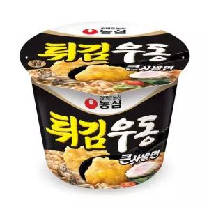 농심 튀김우동큰사발 111g X 16개