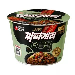 농심 짜파게티더블랙사발 90g X 16개