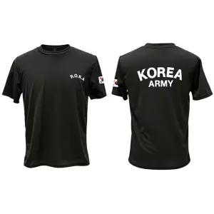 [하프클럽/]반팔 쿨링 코리아아미 티셔츠 ROKA 로카티 S13474