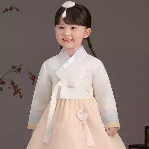 [더예한복] QT894-나나살구 여아한복 아동한복
