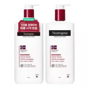 뉴트로지나 인텐스 리페어 시카 에멀젼 450ml 2개 (무향)