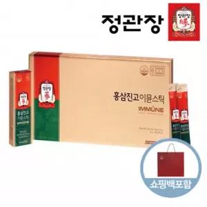 정관장 홍삼액기스 이뮨스틱 원액 진액 면역력 추석 명절 건강선물세트 30개입 쇼핑백포함
