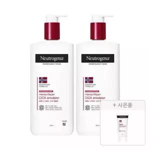 뉴트로지나 인텐스 리페어 시카 에멀젼 450ml, 2개+증정(인텐스 88ml, 1개)