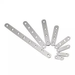 목재 평철 브라켓 일자형 일자 다목적 보강 1P 고정 철물 96mm