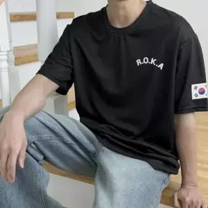 반팔티 ROKA 로카 쿨링 반팔 기능성 체육대회 군대 티셔츠