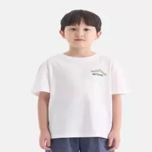 [아웃도어프로덕츠 키즈]에센셜 파노라마 반팔티셔츠 (아이보리) OD262ISS04_IVY