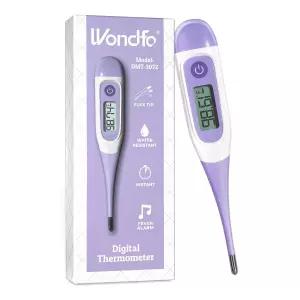 여성 생식력을 위한 Wondfo 디지털 기초 - 배란 및 임신 추적을 BBT 높은 정확도와 LCD 디스플레이 방수