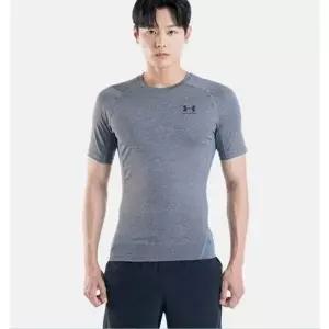 매장정품 UNDERARMOUR 언더아머 남자 반팔티 1361518-090 HeatGear 히트기어 컴프레션 반팔 기능성 티셔츠