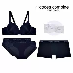 [롯데백화점]코데즈컴바인 이너웨어 [선물포장]커플속옷세트 [와이어브라+팬티2매+드로즈] (CFWBRBPDR861NY