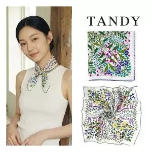 탠디 TANDY 엘더레이스 손수건 스카프 (선물포장)