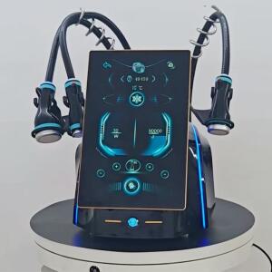 최고 가격 휴대용 2.45GHz 온다 프로 아이스-마이크로웨이브 피부 재생 온다 쿨웨이브 기계 얼굴 리프팅 및