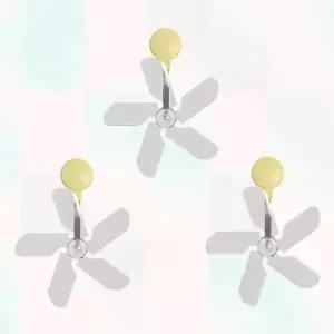 바람막이 에어컨용 공기 순환 팬 무동력 흡착 바람개비