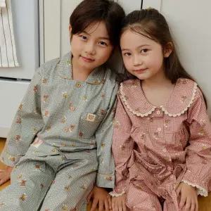 /알콩단잠 남아/여아잠옷 면 유아동 어린이 키즈 파자마 실내복