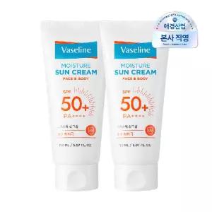바세린 모이스처 선크림 150ML X 2개