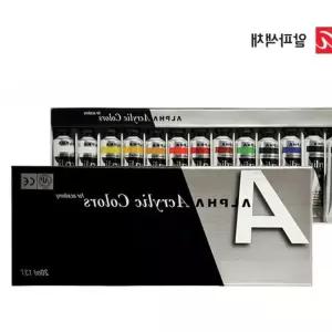 알파 미디엄바디 아크릴물감 20ml 12색세트/13T 포크아트 fuE085C 아크릭 벽화