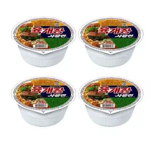 육개장사발면 86g 6개입 X4개(총24개)
