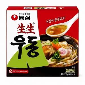 [NS홈쇼핑]농심 생생우동봉지(카톤) 253g X 20 X 1 (20개입)[36180330]