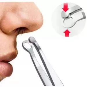 콧털정리기 둥근 코털 수동 제거 가위 콧털 제거기 남자 정리