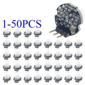 1-50PCS SR602 미니 소형 모션 센서 감지기 모듈 초전형 적외선 PIR 키트 렌즈가있는 Arduino DIY 용 감각