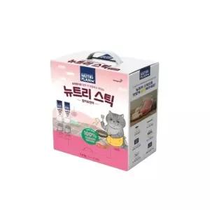 [하프클럽/]뉴트리플랜 고양이 츄르 간식 뉴트리스틱 참치연어 x 100개 1.4kg
