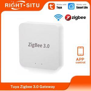 Tuya Zigbee 3.0 게이트웨이 허브 스마트 홈 무선 브리지 라이프 APP 원격 제어 자동화 장치